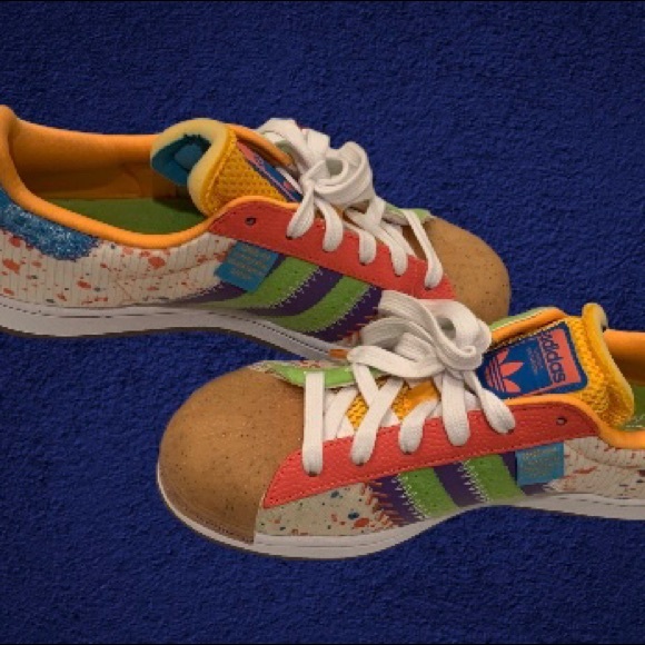 adidas Originals | Shoes | Adidas Superstar G2 Cm 20 X Seed Paint Splattered 2022 | Poshmark